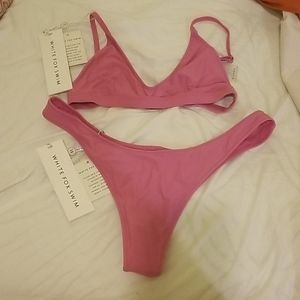 Pink bikini 2 piece bathing suit